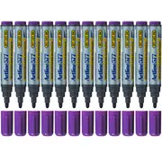 Artline 577 Whiteboard Marker 2mm Bullet Tip Purple Box 12 Bulk