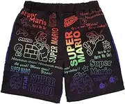 [Bandai Hobby] Super Mario Surf Pants, Children's Clothes, Swimwear, Boys, Swimwear, Mario Bowser Luigi, Boys, Sea Bread, Character Children's Clothes, Boys
