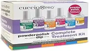 Cuccio Pro Powder Polish Dip Complete Treatment Kit 6 Pieces, 6 count