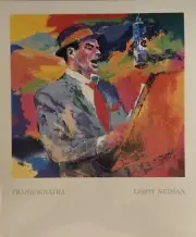 LeRoy Neiman 1994 “FRANK SINATRA” Postcard Promo #38