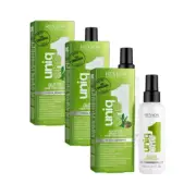 REVLON UNIQ ONE HAIR TREATMENT GREEN TEA 150ML X3 uniq 1