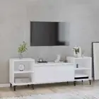 vidaXL TV Cabinet White 160x35x55 cm Engineered Wood 2BB