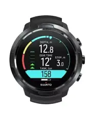 Suunto D5 Wrist Dive Computer Scuba Diving Watch Wireless Transmitter All Black