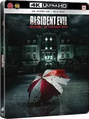 Resident Evil: Welcome to Raccoon City (4K Ultra HD + Blu-ray, 2021) STEELBOOK