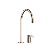 Dornbracht TARA ULTRA Two-hole mixer w. individual rosettes Champagne 32815875-4