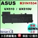 Asus B31N1534 電池(原廠) 華碩 UX510U UX510UX UX510UX-1A UX510UX-CN020T-BE UX510UX-CN044T UX510UW UX510UW-1A UX510UW-RB71 B31Bn9H