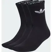 Trefoil Cushion Crew Socks 3 Pairs