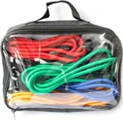 Bungee Cord Assortment Premium 16 Piece Set With Plastic Coated Metal Hooks