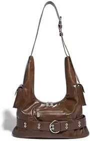 [SsgdmnQ] Women's Fashion Purse Cool Rock Punk hobo-Handbag Shoulder bag