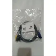 Vertiv CBL0120 CABLE ASSY, 2-DVI-I/1-USB/2-AUDIO, 6FT