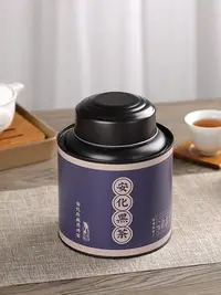 在飛比找Yahoo!奇摩拍賣優惠-黑茶謙益吉 安化黑茶黑磚茶葉湖南口糧茶小鐵罐裝200g