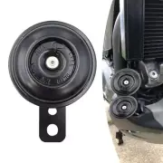 1 PC Round Motorcycle Horn, 12v 1.5A 105db Horn, Waterproof and Rust-proof