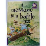 【月界2S2】A MESSAGE IN A BOTTLE－WIDE EYE READING．精裝本 〖少年童書〗DHD