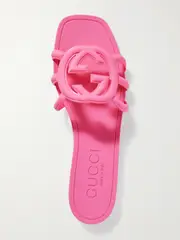 [Gucci] Gucci - Rubber Slides - Bright pink - IT39 IT 39 Pink