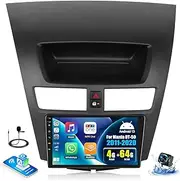 [SIXWIN] 4G+64G Android 13 Car Stereo for Mazda BT-50 2011-2020 9 Inch Touch Screen with CarPlay Android Auto Bluetooth Weather Forecast 59UI GPS Navigation WiFi Network Radio