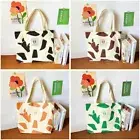 Canvas Canvas Tote Bag Cartoon Lunch Bag Fashion Storage Bags Picnic