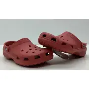CROCS UNISEX CLASSIC CLOG STRAWBERRY WINE SIZE M9 W11 NWT #007SA