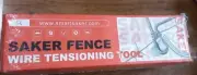 LSaker Fence Wire Tentioning Tool For Turnbuckles Barb Wire Tensioner