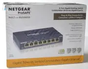 Netgear ProSafe GS108 8-Port Gigabit Ethernet Switch Desktop NEW