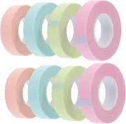 [NULYLU] Diy Lash Extension Set 8 Rolls Non-woven Tapes Perfect for Salon Beauty Care