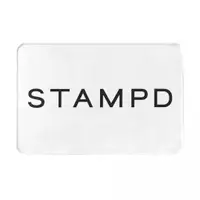 在飛比找蝦皮購物優惠-STAMPD logo Chris Stamp 浴室防滑地墊
