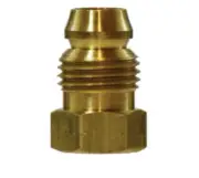 16009 Midland Brass 1/8 Inch Break-Away Nut