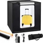 32/80CM Photo Studio Light Box Shooting Tent, Adjustable 126 LED Panel Light Bul