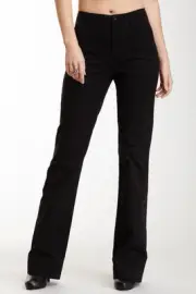 NEW NYDJ Not Your Daughters Jeans Charlie black bootcut Trousers khaki pants 8P