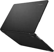 SPIGEN Urban Fit for MacBook Air 15 Inch Case M4/M3/M2 2025/2024/2023, Precise Cutouts Form Fitted Design Hard Fabric Skin Protective Slim Cover - Black