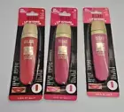 Milani Lip Intense Liquid Color FIERY CORAL/RED EXTREME/PINK RAVE (LOT OF 3)