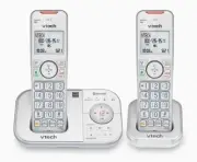 VTech VS112-27 DECT 6.0 Bluetooth 2 Handset Cordless Phone Answering Machine