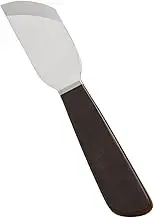 Gadpiparty Leather Cutting Skiver Tool Premium Ebony Handle Curve Skiving Knife for DIY Crafting for Thinning Leather Handbags and Belts