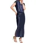 Go By Go Silk long for it skirt in midnight - size M