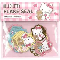 在飛比找蝦皮購物優惠-三麗鷗  Hello Kitty 貼紙包 日本正版貼紙包 金