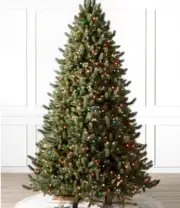 Balsam Hill Vermont White Spruce Flip Tree 274.5 CM LED Colour + Clear lights
