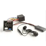 For 2002+ BMW E46 3 Series Radio Bluetooth AUX IN Cable Adapter w/ Microphone