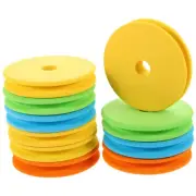 10 PCS Fishing Foam Winding Spool Bobbin Line Storage Holders Rigging Man