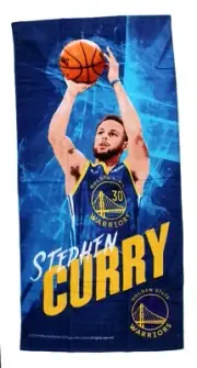 Licensed Stephen Curry NBA Luxurious 100% Cotton Beach Towel - NWT
