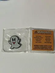 Ghost Geocoin Geocaching Holloween Coin By Oakcoins