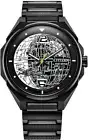 Citizen Men's Eco-Drive Star Wars Death Star Black IP Stainless Steel Watch