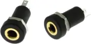 3PCS 3.5mm Female Stereo Audio Jack Connector panel mount US Stock