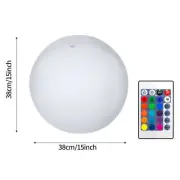 16 Colors Light up Beach Balls LED Beach Balls Glow in the Dark Pool Toys Light
