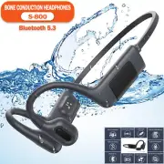 Bone Conduction Headphones Bluetooth 5.3 Swimming Wireless Headset Sport Running