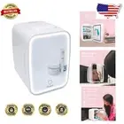 Glow 4L Mini Fridge - LED Mirror & Light for Skincare and Beauty Essentials