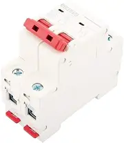 Mini Circuit Breaker MCB Safety Breaker High Performance 2P DC 500V 20A Quick Response Strong Compatibility Long Service Life