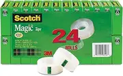 Magic Office Tape Value Pack 3/4 x 27.7 Yards 1 Core Clear