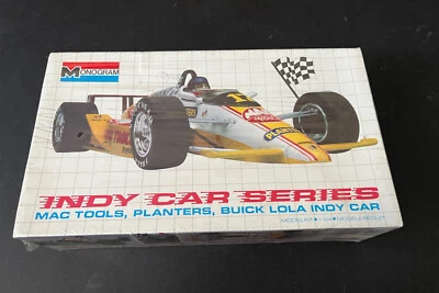Monogram #2792 Model Kit Sealed Mac Tools, Planters, Buick Lola Indy Car Series