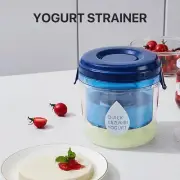 Greek Yogurt Maker Press Reusable Yogurt Strainer Soybean Milk Cheese Filter AU