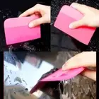 Pink Glass Wrap Tools Coating Scraper TPU Vinyl Spatula Car Squeegee