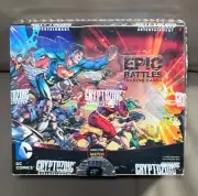 2014 Cryptozoic DC Epic Battles Factory Sealed Hobby Box /3000